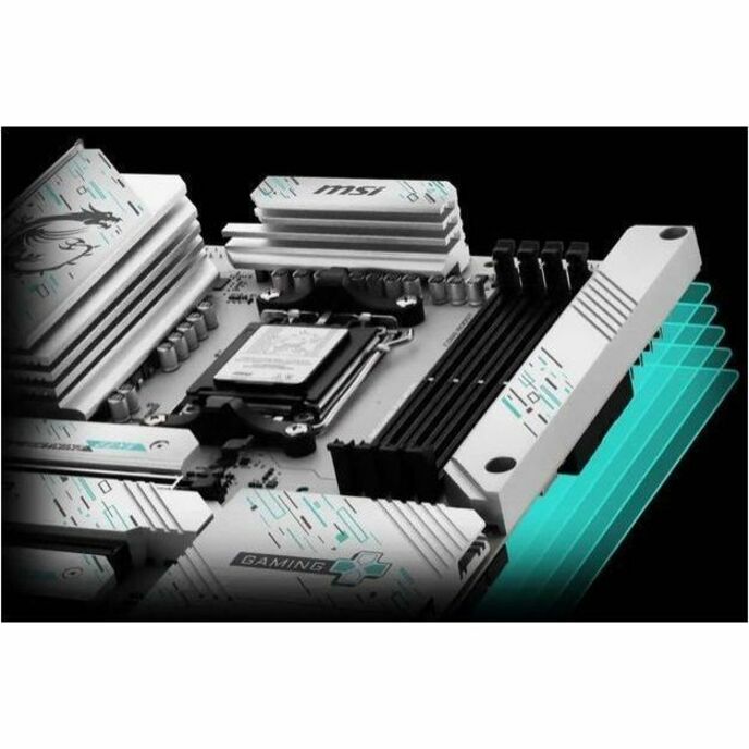 MSI B850 GAMING PLUS WIFI PZ Gaming Desktop Motherboard - AMD B850 Chipset - Socket AM5 - ATX MSI B850 GAMING PLUS WIFI PZ Gaming Desktop Motherboard - AMD B850 Chipset - Socket AM5 - ATX